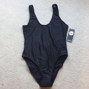 Black One Piece Swimsuit